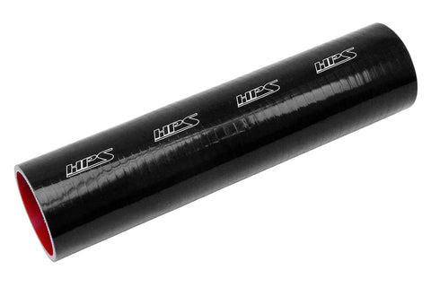 HPS 2-11/16" 4-ply Reinforced Silicone Straight Coupler Hose | Universal  (HTST-268-BLK)