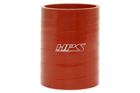 HPS 3-1/2" 4-ply Reinforced Silicone Straight Coupler Hose | Universal (HTST-350-BLK)