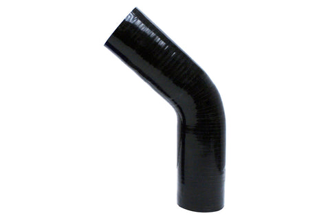 HPS 2" Reinforced Silicone 45 Degree Elbow Coupler | Universal (HTSEC45-200-BLK)
