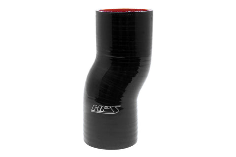 HPS 2" High Temp 4-ply Reinforced Silicone Offset Coupler Hose | Universal (HTSOC-200-BLK)