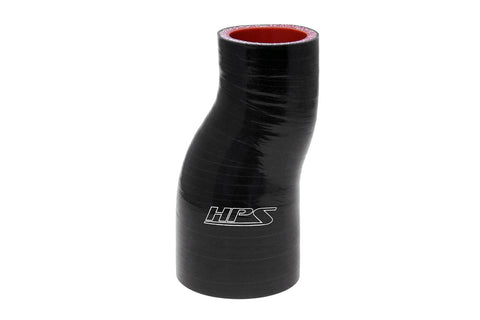 HPS 2" - 2-1/2" 4-ply Reinforced Silicone Offset Coupler Hose | Universal (HTSOR-200-250-BLK)