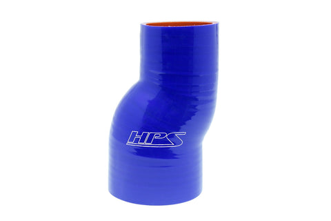 HPS 2-1/2" - 2-3/4" 4-ply Reinforced Silicone Offset Coupler Hose | Universal (HTSOR-250-275-BLK)