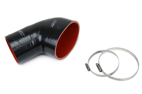 HPS Post MAF Silicone Air Intake Hose Kit | 2001 - 2006 BMW M3 (57-1078-BLK)