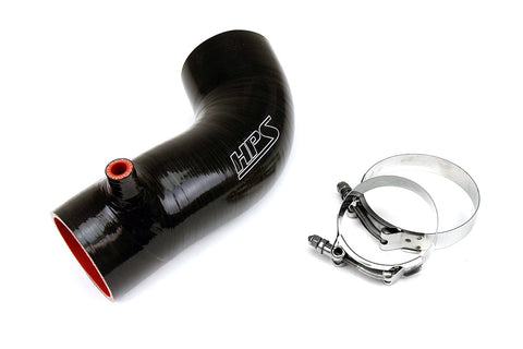 HPS Post MAF Silicone Air Intake Hose Kit | 2012 - 2015 Honda Civic Si (17838-BLK)