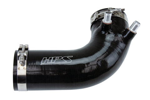 HPS Post MAF Silicone Air Intake Hose Kit | 2008 - 2014 Lexus IS F (18521-BLK)