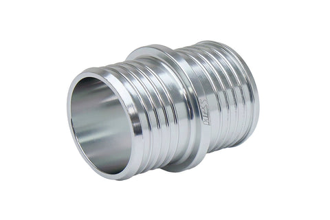 HPS Billet 6061 Aluminum Joiner Hose Union Connector | Universal (AHU-050-BLUE)