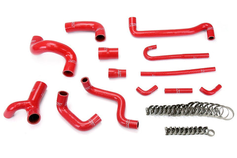 HPS Reinforced Silicone Radiator, Heater and Water Hose Kit | 1988 - 1991 BMW  M3 (57-1209-BLK)