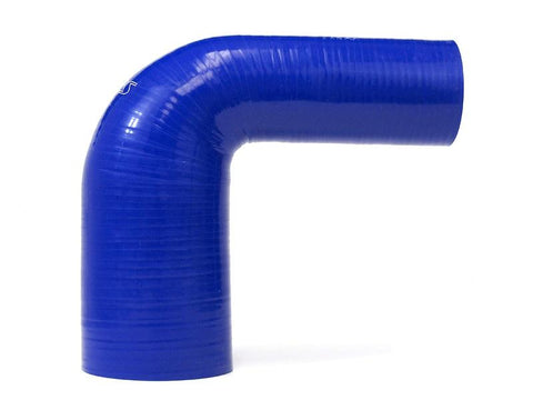 HPS 3/4" - 1-1/2" ID Silicone 90 Degree Reducer Hose | Universal (HTSER90-075-150-BLK)