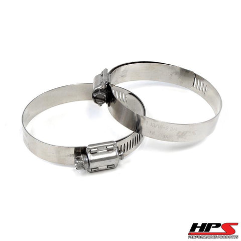 HPS Stainless Steel Worm Gear Liner Hose Clamp | Universal (SSWC-105-127x2)