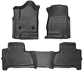 2015 Chevy/GMC Suburban/Yukon XL WeatherBeater Combo Black Front&2nd Seat Floor Liners by Husky Liners (99211) - Modern Automotive Performance
