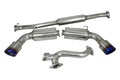 2012-2015 Subaru BRZ/FR-S/FT-86 2.0L 4cyl SS CB Exhaust w/ Dual Injen Embossed Muffler by Injen (SES1230TT) - Modern Automotive Performance
