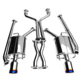 Invidia Q300 Stainless Steel Cat-Back Exhaust System | 2007-08 Infiniti G35 (HS07IG4G3D)