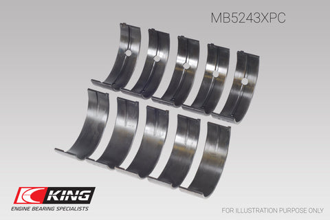 King 0.26 Main Bearing Set | 1991 - 1997 Nissan Bluebird & 1994 - 1998 Nissan 200SX (MB5243XPC.026)