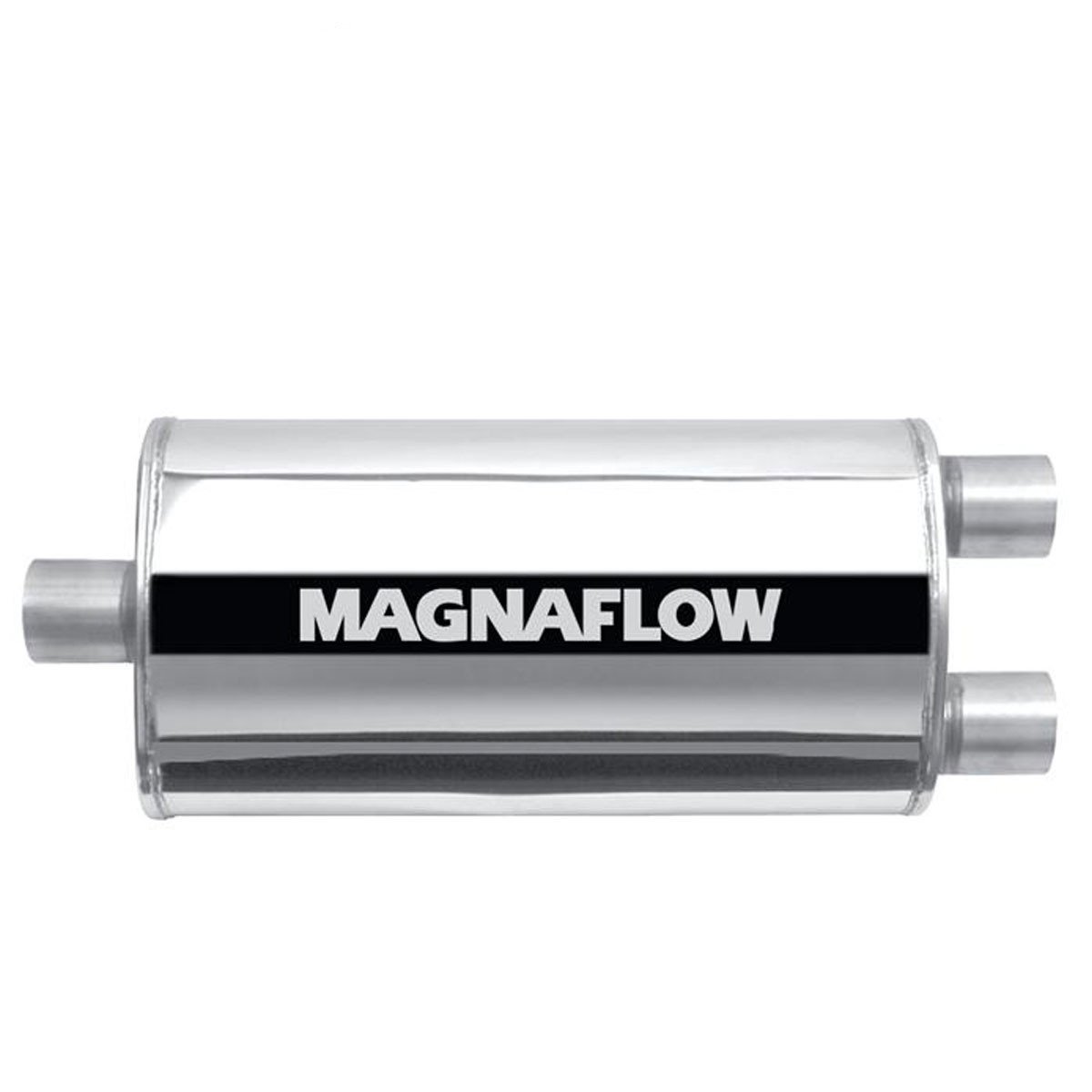 High Flow Stainless Steel Muffler Single/Dual In/Out 2.5 2.5Inch