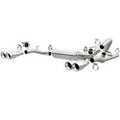 1998-2002 Camaro/Firebird Cat Back Exhaust; Quad Split Rear Exit by Magnaflow (16723) - Modern Automotive Performance
