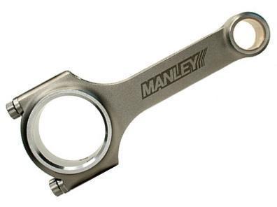 Manley H Beam Connecting Rod Set - Stock 21mm Pin | 1991-2002 Nissan RB25DET / RB26DETT (14028-6)