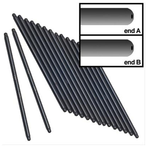 Manley 6.950in Length 5/16in Chromoly Swedged End Pushrods - Set of 16 (25695-16)