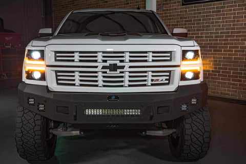 Morimoto XB LED Heads Trim - Pair / Unfinished | Morimoto Headlights: XB LED for 2014-2015 Silverado LF543 (LF543.B)