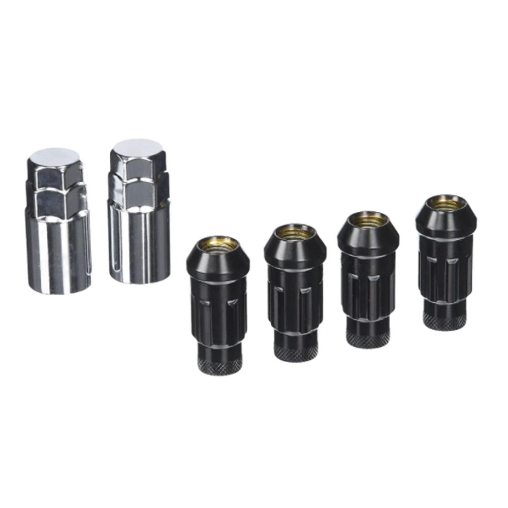 Muteki Super Tuner Closed Lug Nuts – M12 x 1.5 - Black Chrome