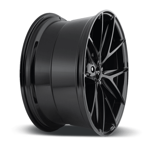 Niche M119 Misano 5x120 20" Gloss Black Wheels