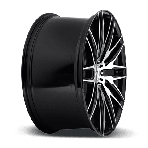 Niche M165 Anzio 5x114.3 20" Brushed / Gloss Black Wheels