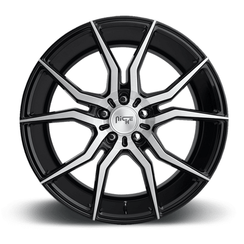 Niche M166 Ascari 5x120 19" Brushed / Gloss Black Wheels