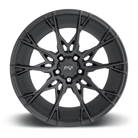 Niche M183 Staccato 5x112 22" Matte Black Wheels