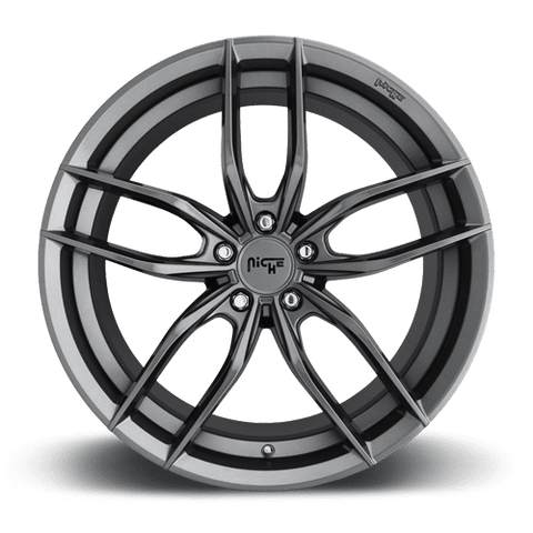 Niche M204 Vosso 5x108 20" Gloss Anthracite Wheels