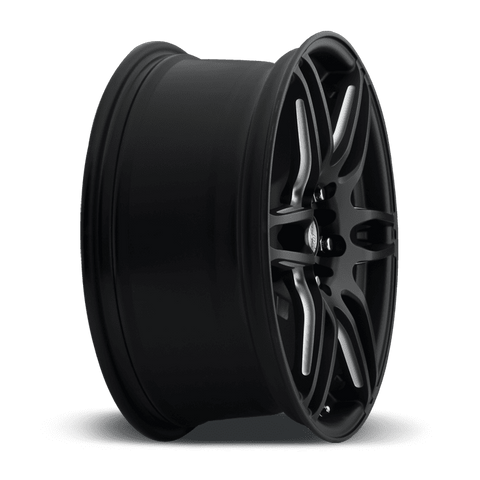 Niche M106 NR6 5x105/120 17x7.5" +45mm Offset Gloss Black & Milled Wheels