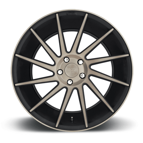 Niche M114 Surge 5x114.3 20x8.5" +35mm Offset Black & Machined Wheels