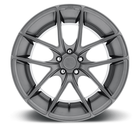 Niche M129 Targa 5x114.3 17x8.0" +40mm Offset Matte Gunmetal Wheels