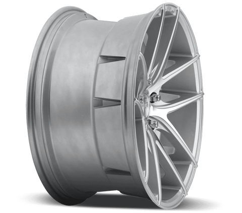 Niche M131 Targa 5x112 18x8.0" +42mm Offset Silver & Machined Wheels