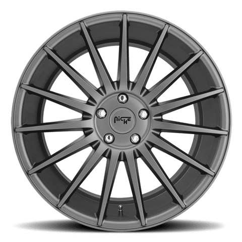 Niche M157 Form 5x120 20x10.0" +40mm Offset Matte Gunmetal Wheels