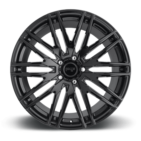 Niche M164 Anzio 5x112 22" Gloss Black Wheels