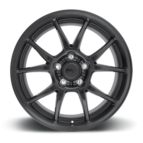 Niche M174 Messina 5x120 17x8.0" +40mm Offset Matte Black Wheels