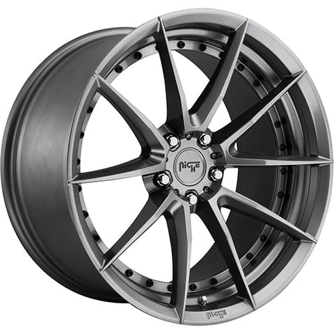 Niche Sector M197 Series 19x8.5in. 5x4.5 42mm. Offset Wheel (M197198565+42E)