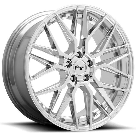 Niche Gamma M249 Series 18x8in. 5x112 42mm. Offset Wheel (M2491880F8+42)