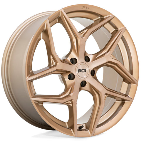 Niche Torsion M267 Series 20x9in. 5x112 27mm. Offset Wheel (M267209044+27)