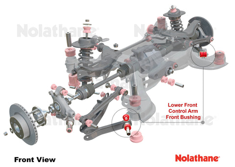 Nolathane Rear Control Arm - Lower Inner Bushing Kit | 2012-2019 BMW 3-Series, 2014 BMW 4-Series, and 2014-2018 BMW 2-Series (REV034.0094)