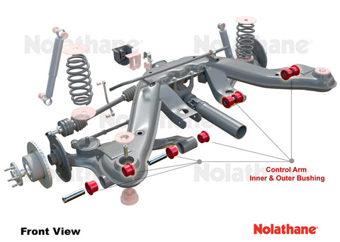 Nolathane Rear Control Arm - Inner Bushing Kit | 2004 Pontiac GTO (REV053.0032)