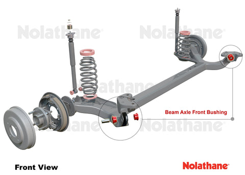 Nolathane Rear Beam Axle - Front Bushing Kit  (REV086.0006)