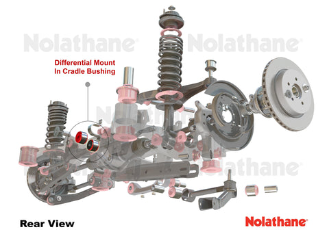 Nolathane Rear Differential - Mount Front Bushing Kit | 1990-1998 BMW 3-Series (REV199.0044)