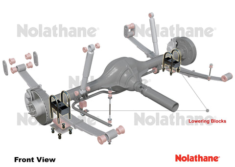 Nolathane Lowering Block - Kit  (REV245.0004)