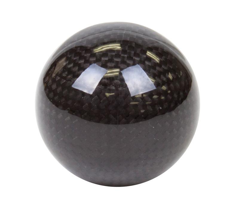 NRG Ball-Style Universal Black Carbon Fiber Shift Knob (SK-300BC