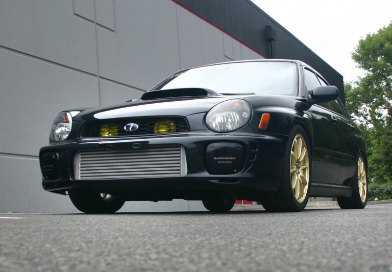 2002 wrx store front mount intercooler