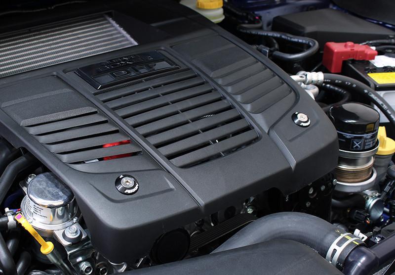 Perrin Engine Cover Lockdown | 2015-2018 Subaru WRX (PSP-ENG-166) Black