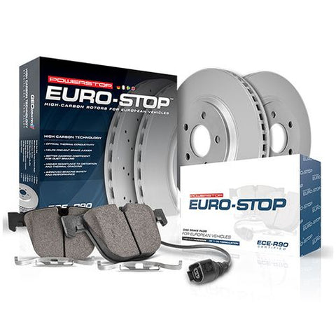 Power Stop Rear Euro-Stop Brake Kit | 2006 BMW 325i / 2007-2010 BMW 328i (ESK044)