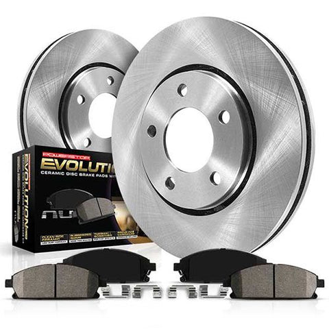 Power Stop Rear Autospecialty Brake Kit w/Calipers | 2006 BMW 325i / 2007-2010 BMW 328i (KCOE044)