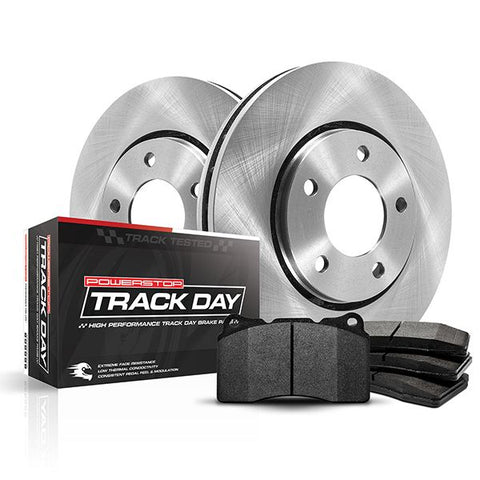 Power Stop 15-19 Dodge Challenger Front Track Day Brake Kit (TDBK8169)