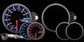 Prosport Halo Wideband Air fuel ratio 52mm Gauge (216HLAFR270-PKWB4.9-WO) - Modern Automotive Performance
